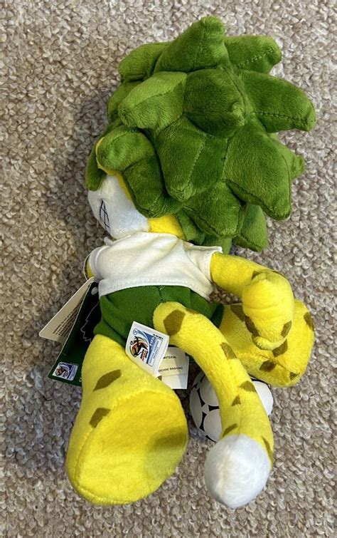 Official 2010 FIFA World Cup South Africa Mascot Zakumi Plush Toy with Tags | eBay