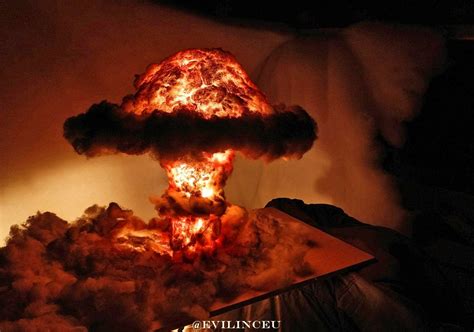 This Incredible Nuclear Explosion Bomb Lamp Looks Just Like a Mushroom ...