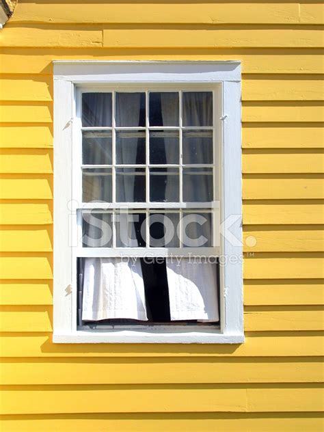 Simple Window With Curtains Stock Photo | Royalty-Free | FreeImages