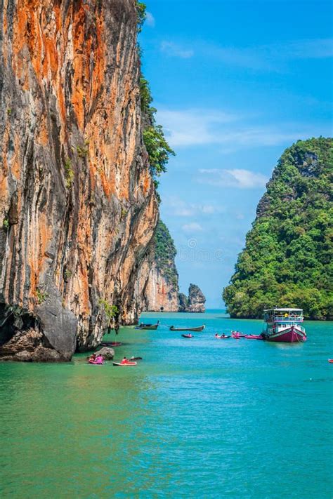 Beautiful Scenery of Phang Nga National Park in Thailand Stock Photo ...