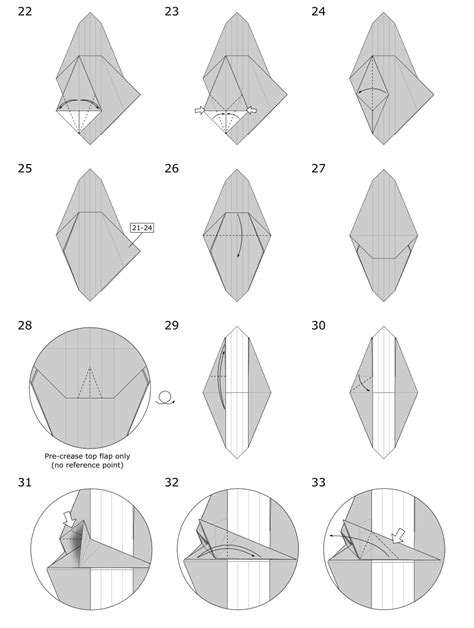 Origami Instructions Dragon