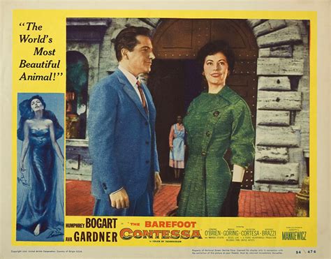 The Barefoot Contessa Original 1954 U.S. Scene Card - Posteritati Movie ...