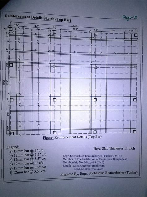 SEA Soft and Design Consultants: Design of Flat Slab - (Example-01)