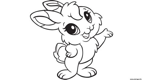 Coloriage corentin le lapin - JeColorie.com