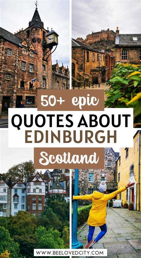 77 Best Quotes about Edinburgh (+ Instagram Captions)