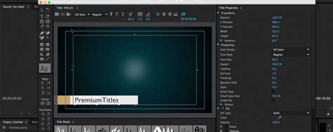 How to Create and Share Title Templates in Premiere Pro