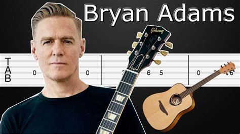 Heaven - Bryan Adams Guitar Tabs, Guitar Tutorial, Guitar Lesson - YouTube