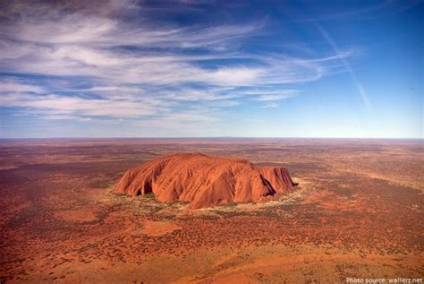 uluru from above | Just Fun Facts