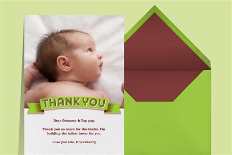 Template For Baby Shower Thank You Cards – Mightyprintingdeals.com