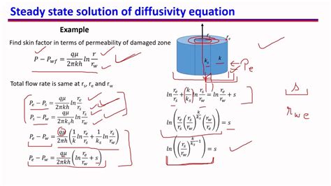 23. Steady state solution of pressure diffusivity equation in oil reservoirs: Application - YouTube