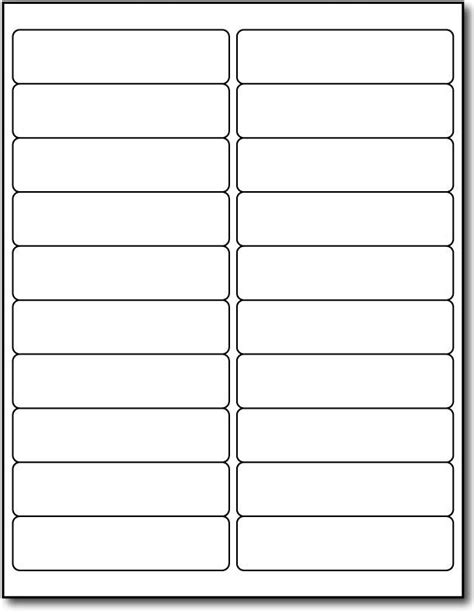 1x4 Inch Label Template - Get What You Need For Free