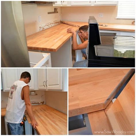 Tips & Tricks on Installing Butcher Block Countertops - Sew Woodsy