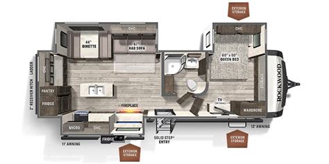 2021 Forest River Rockwood Ultra Lite Specs & Floorplans