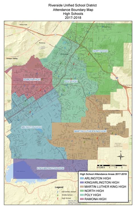 District Boundary Maps - Riverside Unified School District