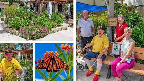 Florida Butterfly Garden helps veterans find comfort healing