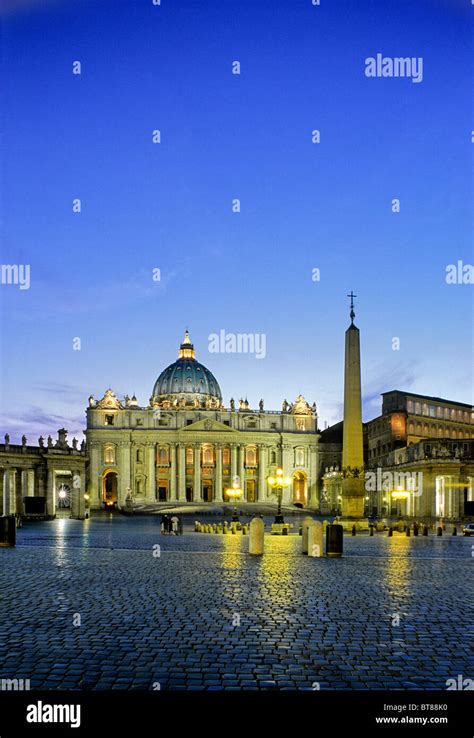 St. Peter's Basilica, Basilica of Saint Peter, obelisk, vatican palaces ...