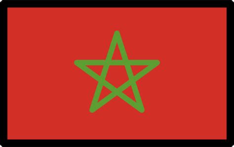 "flag: Morocco" Emoji - Download for free – Iconduck