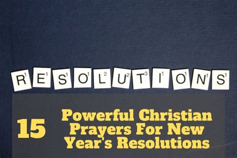 15 Powerful Christian Prayers For New Year’s Resolutions – Bible Verses of the day