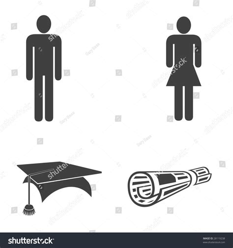 Graduation Symbols Stock Illustration 28119238 | Shutterstock