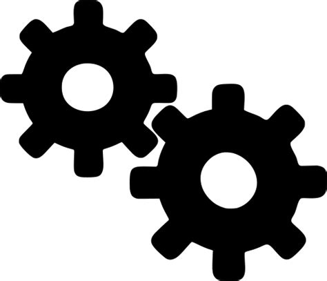 SVG > gears engine mechanical aluminum - Free SVG Image & Icon. | SVG Silh