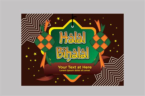 Undangan Halal Bihalal Invitation Graphic by fatrin99art · Creative Fabrica