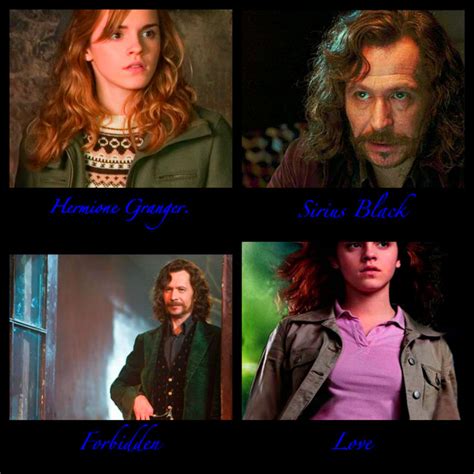 Sirius and hermione by hannahremuslupin on DeviantArt