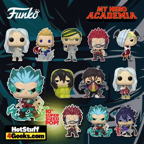 13 NEW Pops! My Hero Academia Funko Pop! (2021) Unveiled