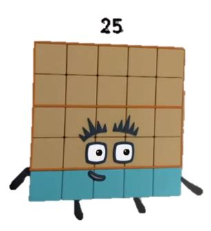 Numberblocks Twenty Five