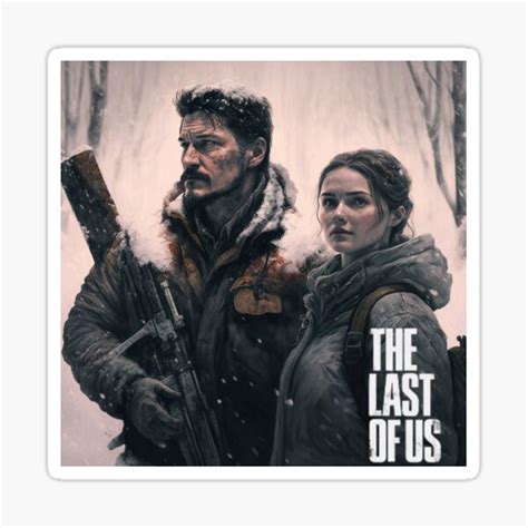 "Joel and Ellie Last of Us ultra realistic fan art" Sticker for Sale by ...