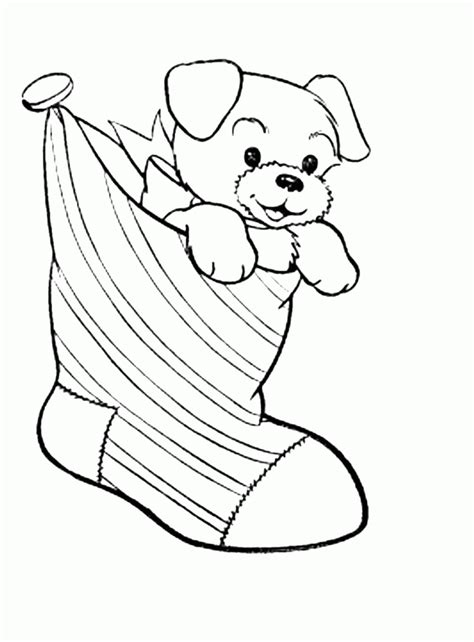 Print & Download - Draw Your Own Puppy Coloring Pages