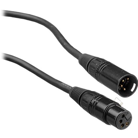 Pearstone 4-pin XLR Power Cable - Male to Female (10ft) 10042510