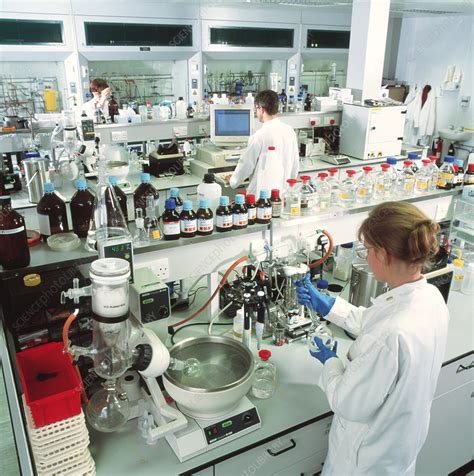 Chemistry laboratory - Stock Image - T875/1007 - Science Photo Library