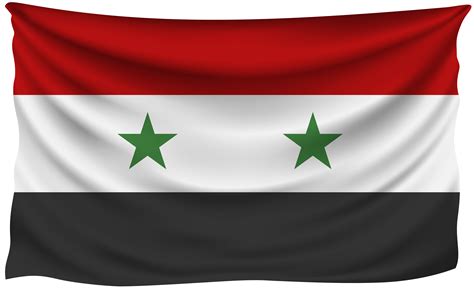 Syria Wrinkled Flag | Syria, Flag, National flag