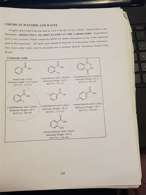 Solved EXPERIMENT 5 ORGANIC CHEMISTRY LAB PRACTICAL | Chegg.com