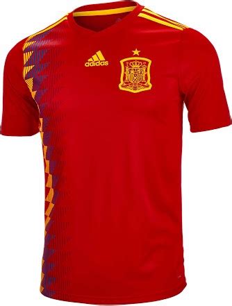 Spain Home Jersey 18/19 Youth - The Football Factory