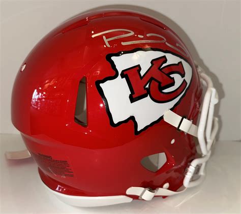 Patrick Mahomes Autographed Kansas City Chiefs Proline Speed Helmet ...