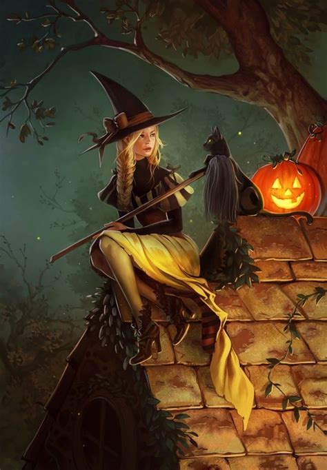 Halloween Witch, an art print by Keri Ruediger in 2020 | Witch art ...