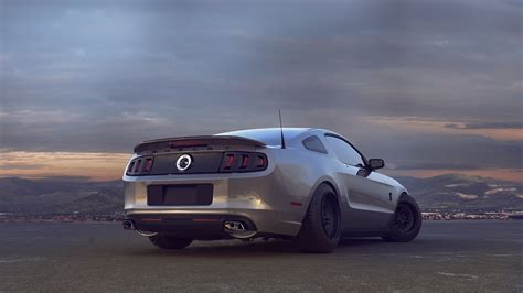 muscle Cars, Landscape, Ford Mustang GT Wallpapers HD / Desktop and Mobile Backgrounds