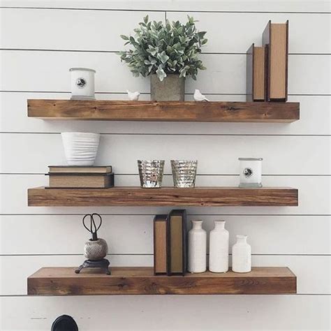 40+ Creative Diy Floating Shelves Decoration For Living Room #livingroom #livingroomdeco ...