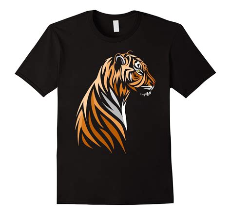 Tribal Tiger T-shirt lovely design tshirt-ANZ – Anztshirt