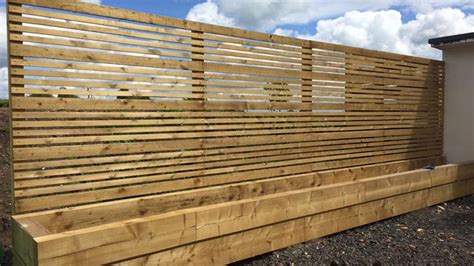 Contemporary Fence Panels from Rowswood Timber - Landscaping Supplies ...