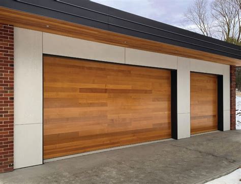 Modern Style Garage Doors - Cambek Designer Doors