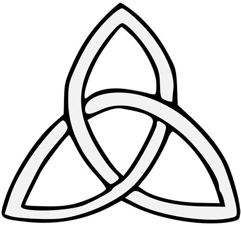 Celtic knot Triquetra Symbol Clip art - knot png download - 1119*1054 - Free Transparent Knot ...