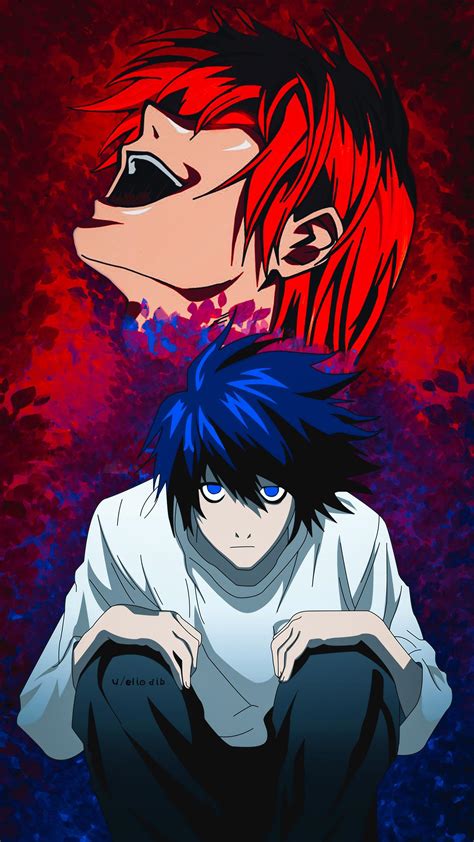 Another DeathNote Wallpaper: Light X L ! Pretty sure i’m obsessed now. : r/deathnote