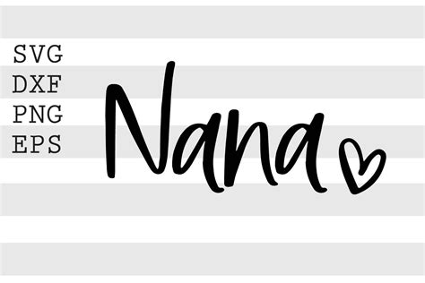 Svg Nana Decals