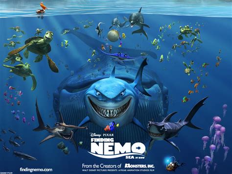 Finding Nemo Characters (03) | Finding Nemo Coloring Pages