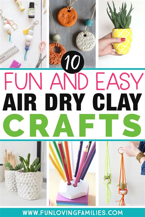 10 Things to Make with Air Dry Clay: Fun and Beautiful Projects - Fun ...