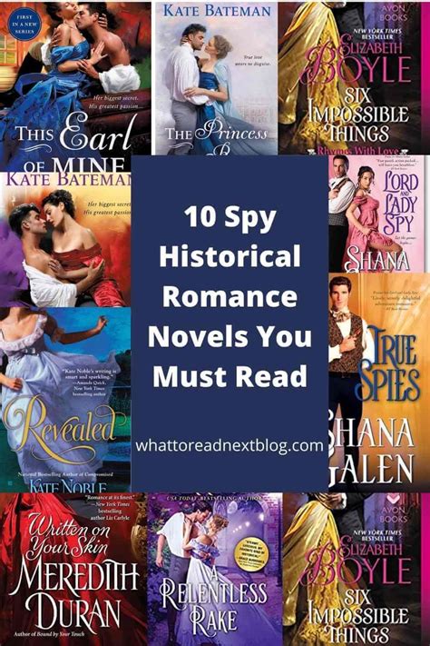 10 Must-Read Historical Romance Novels that feature Spies — What to Read Next