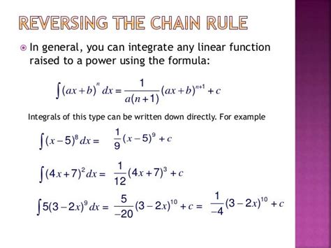 The chain rule