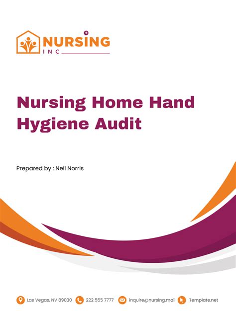 Free Nursing Home Hand Hygiene Audit Template - Edit Online & Download | Template.net